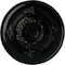 Ekena Millwork Monique Ceiling Medallion (Fits Canopies up to 3 3/4"), Hand-Painted Black Pearl, 13 3/4"OD x 1"P CM13MOBPS - alternate 1